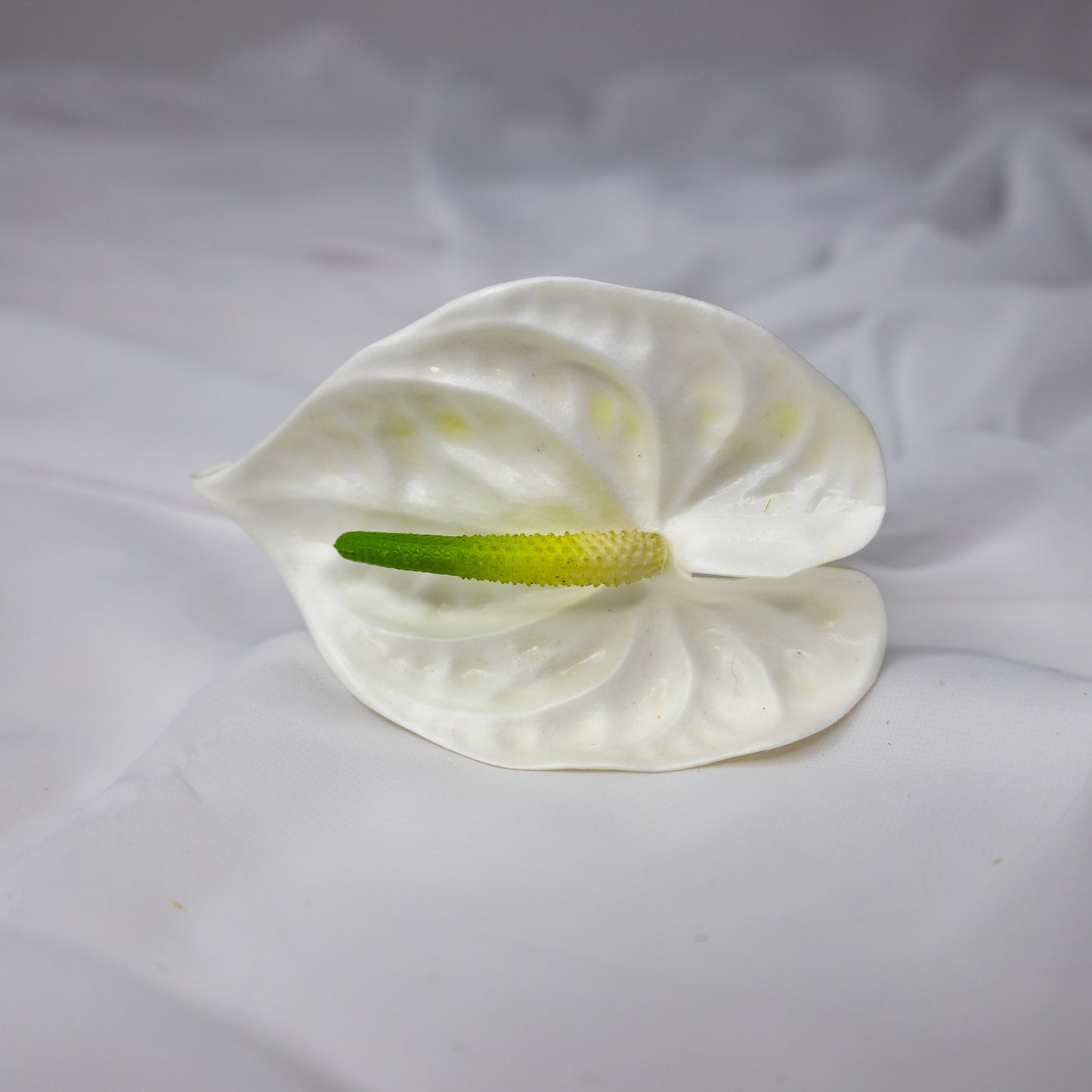 Anthurium Small White - Realistic Artificial Flowers