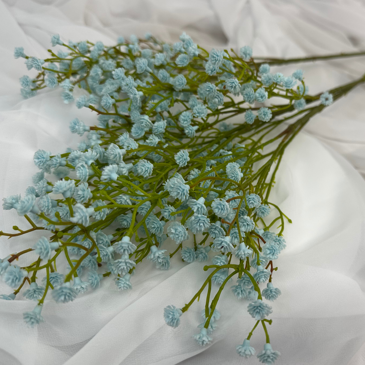 Baby's Breath Light Blue (Gypsophila) - Realistic Artificial Flowers