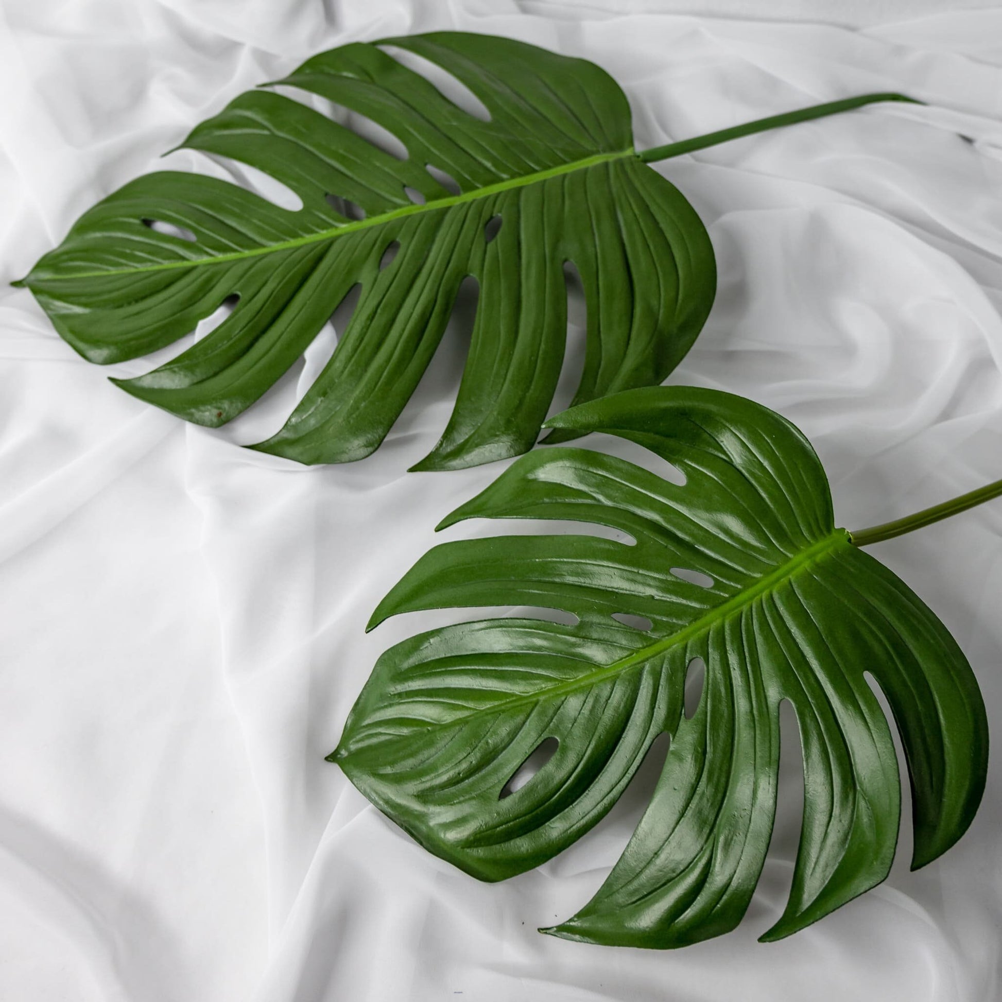 artificial Large Monstera Leaves