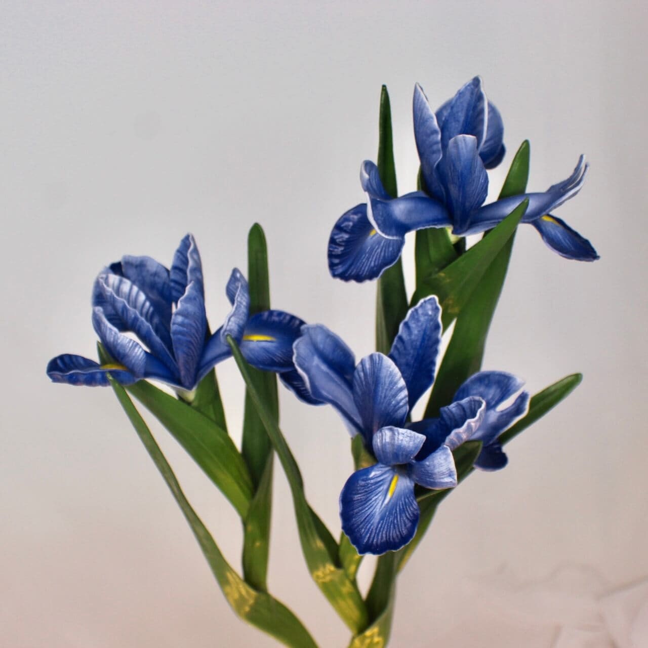 artificial blue dutch iris