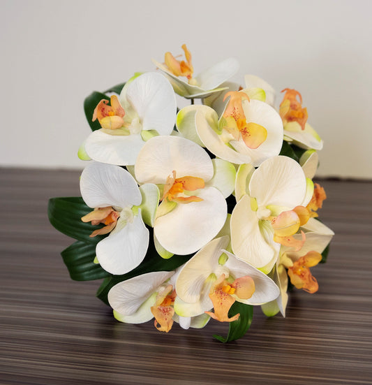 Phalaenopsis Flower Arrangement - Realistic Artificial Flowers