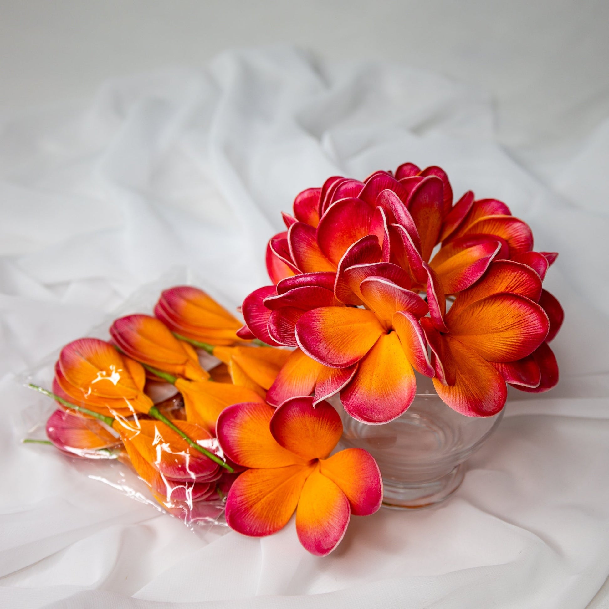 California Frangipani Flowerhead - Realistic Artificial Flowers