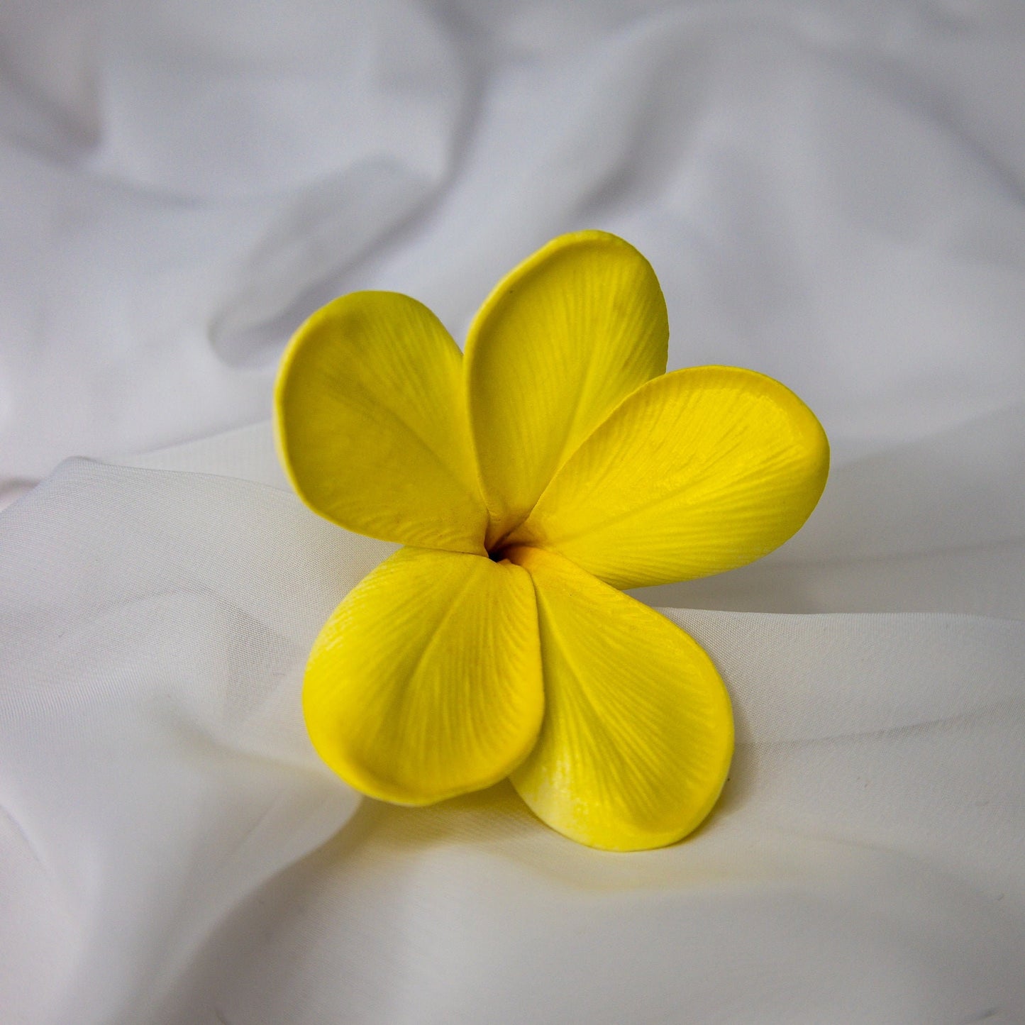 Sunburst Frangipani Flowerhead - Realistic Artificial Flowers