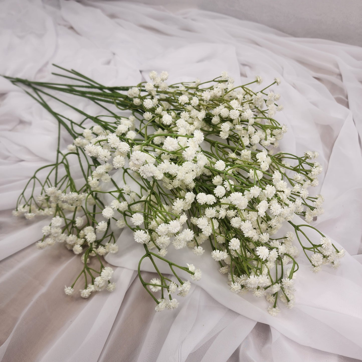 Baby's Breath White (Gypsophila) - Realistic Artificial Flowers