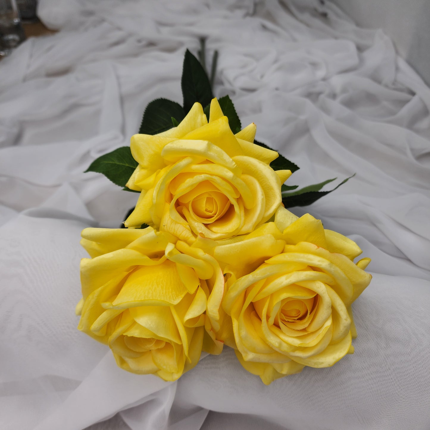 Yellow Royal Real Touch Rose