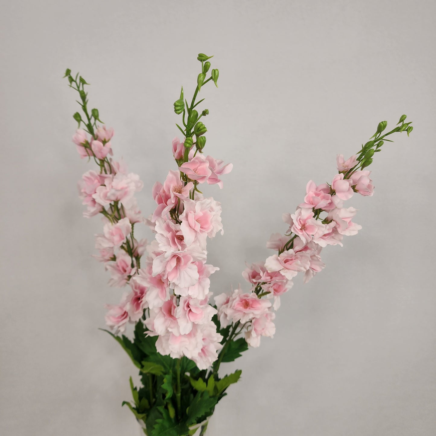 Pale Pink Real Touch Delphinium - Realistic Artificial Flowers