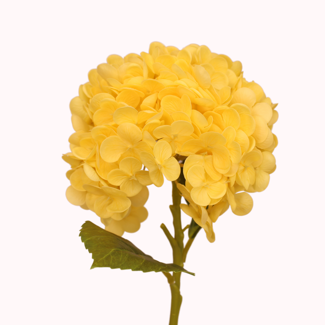 Buttercup Real Touch Large Hydrangea - Realistic Artificial Flowers
