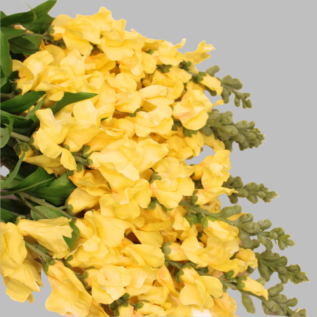 Yellow Snapdragon - Realistic Artificial Flowers