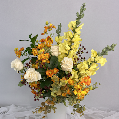 Golden Tones Bouquet -Real Touch Blooms