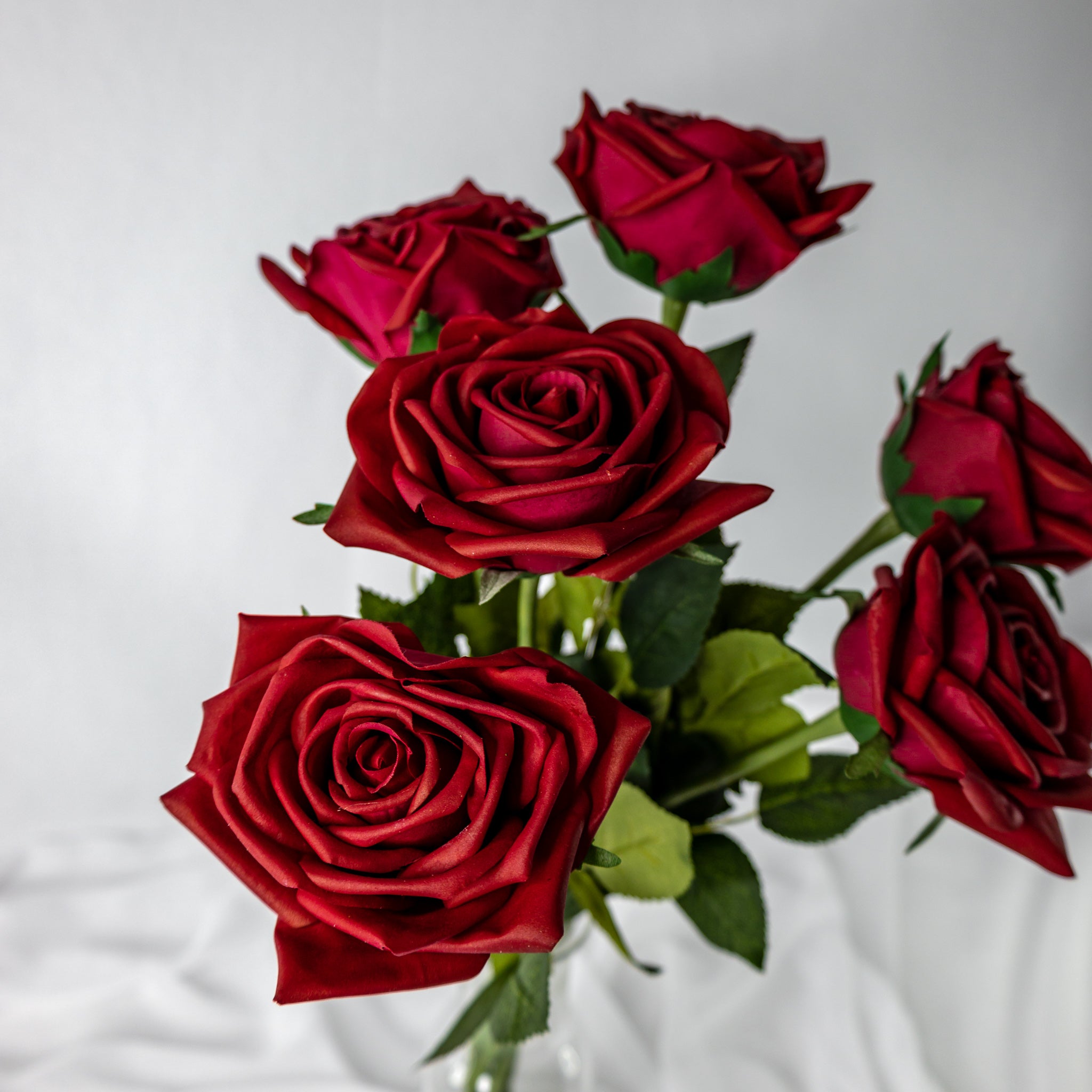 Natural Real Touch Roses – Realistic Artificial Flowers