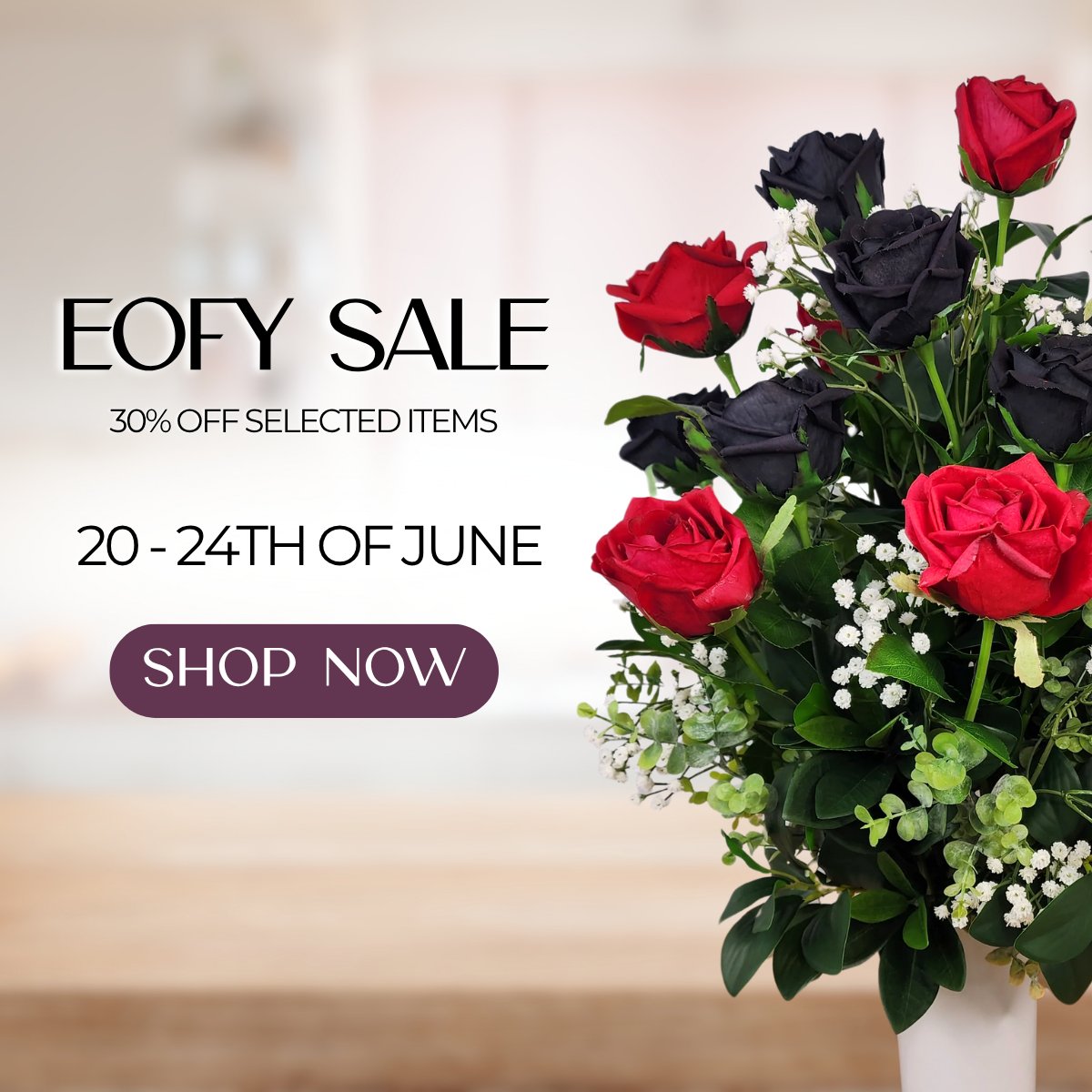 EOFY Sale – Premium Realistic Artificial Flowers Australia
