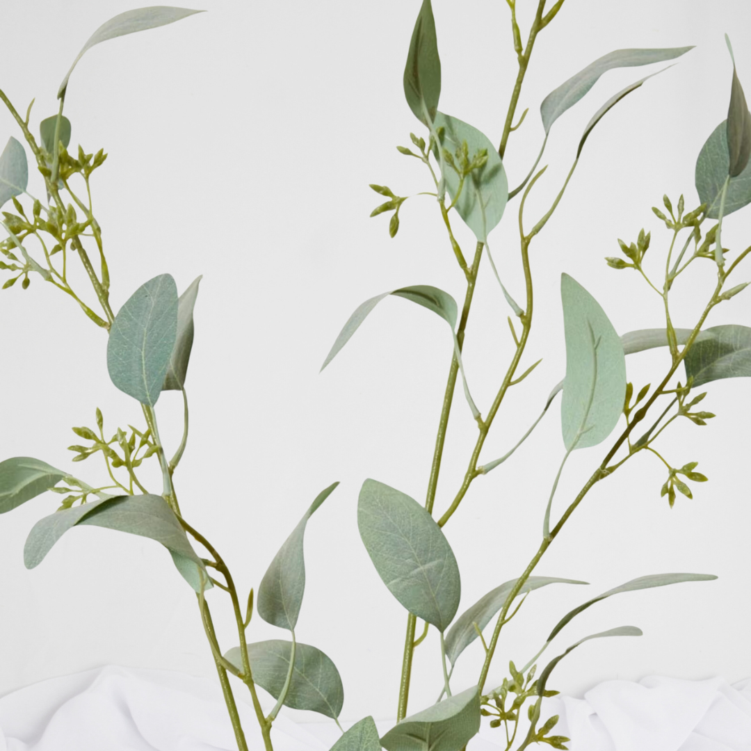 Eucalyptus Seed Spray - Realistic Artificial Flowers