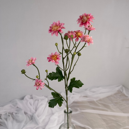 Pink Princess Dahlia Stem – Realistic Artificial Flowers