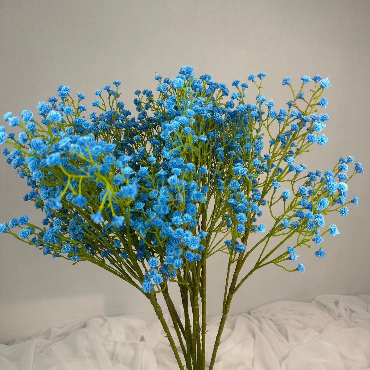 Baby's Breath Deep Blue (Gypsophila) - Realistic Artificial Flowers