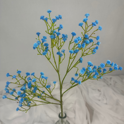 Baby's Breath Deep Blue (Gypsophila) - Realistic Artificial Flowers