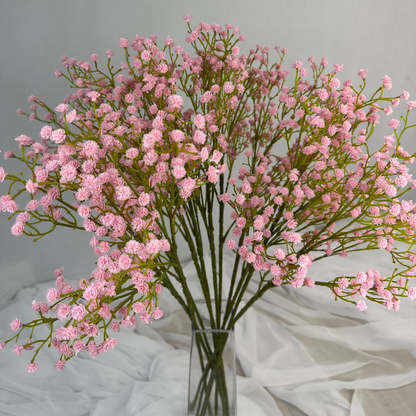 Baby's Breath Light Pink (Gypsophila) - Realistic Artificial Flowers