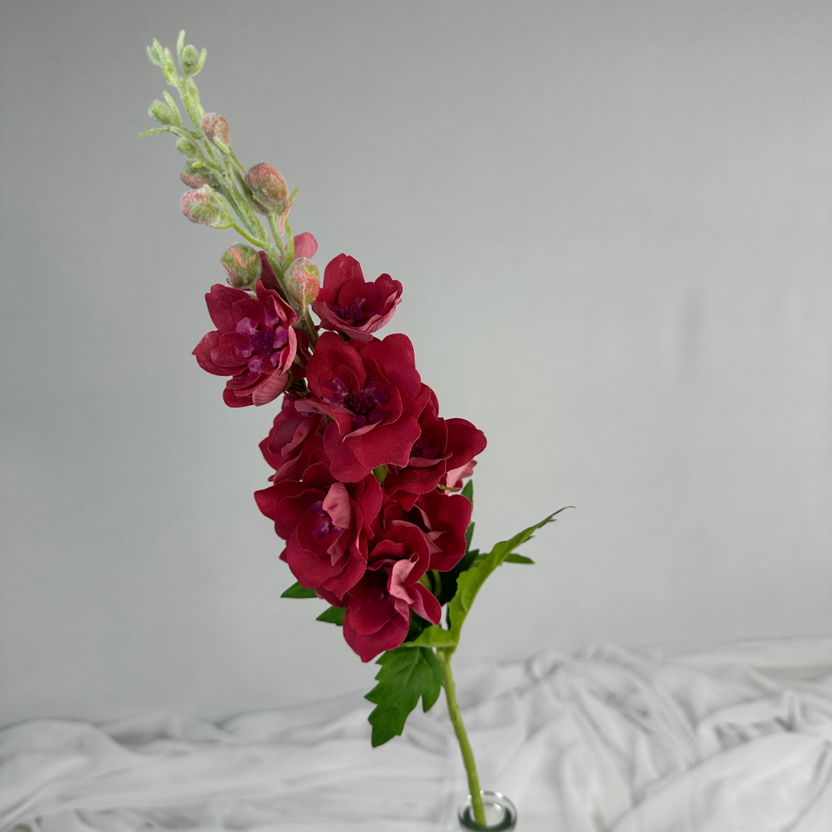 Plum Real Touch Delphinium - Realistic Artificial Flowers