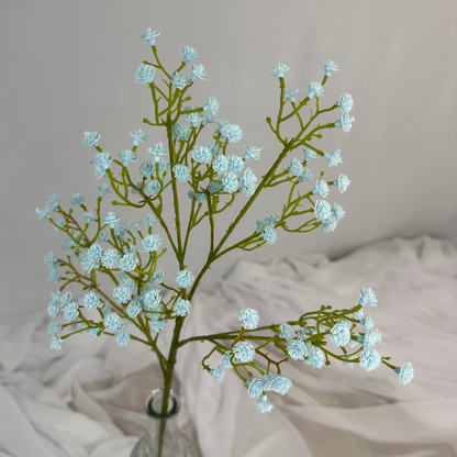 Baby's Breath Light Blue (Gypsophila) - Realistic Artificial Flowers