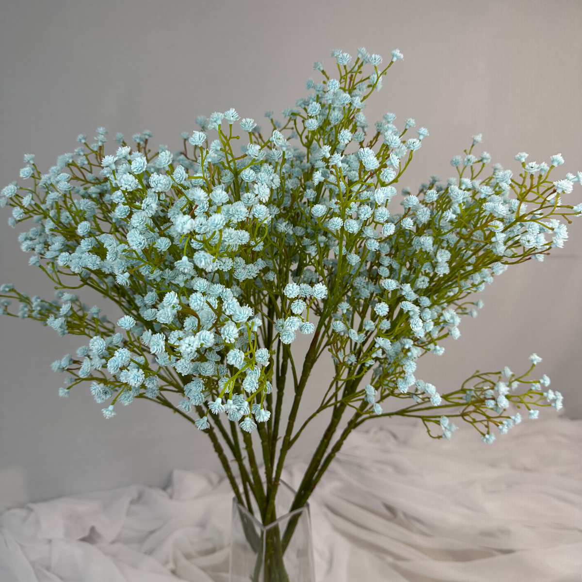 Baby's Breath Light Blue (Gypsophila) - Realistic Artificial Flowers