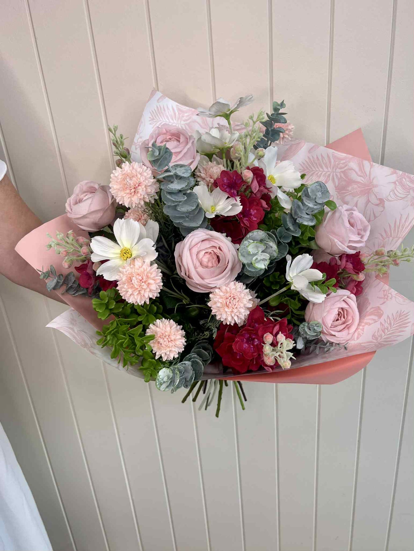 Perfectly Pink - Gorgeous Pink Artificial Flower Arrangement