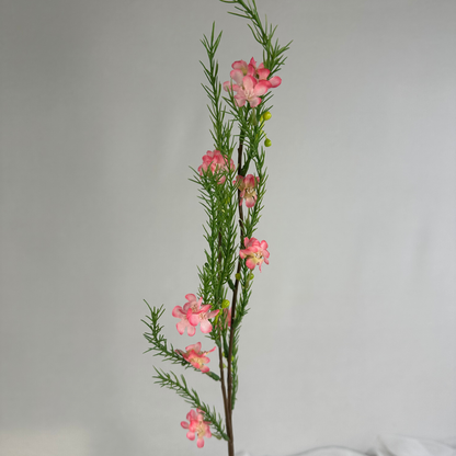 Pink Geraldton Wax Spray Silk – Realistic Artificial Flowers