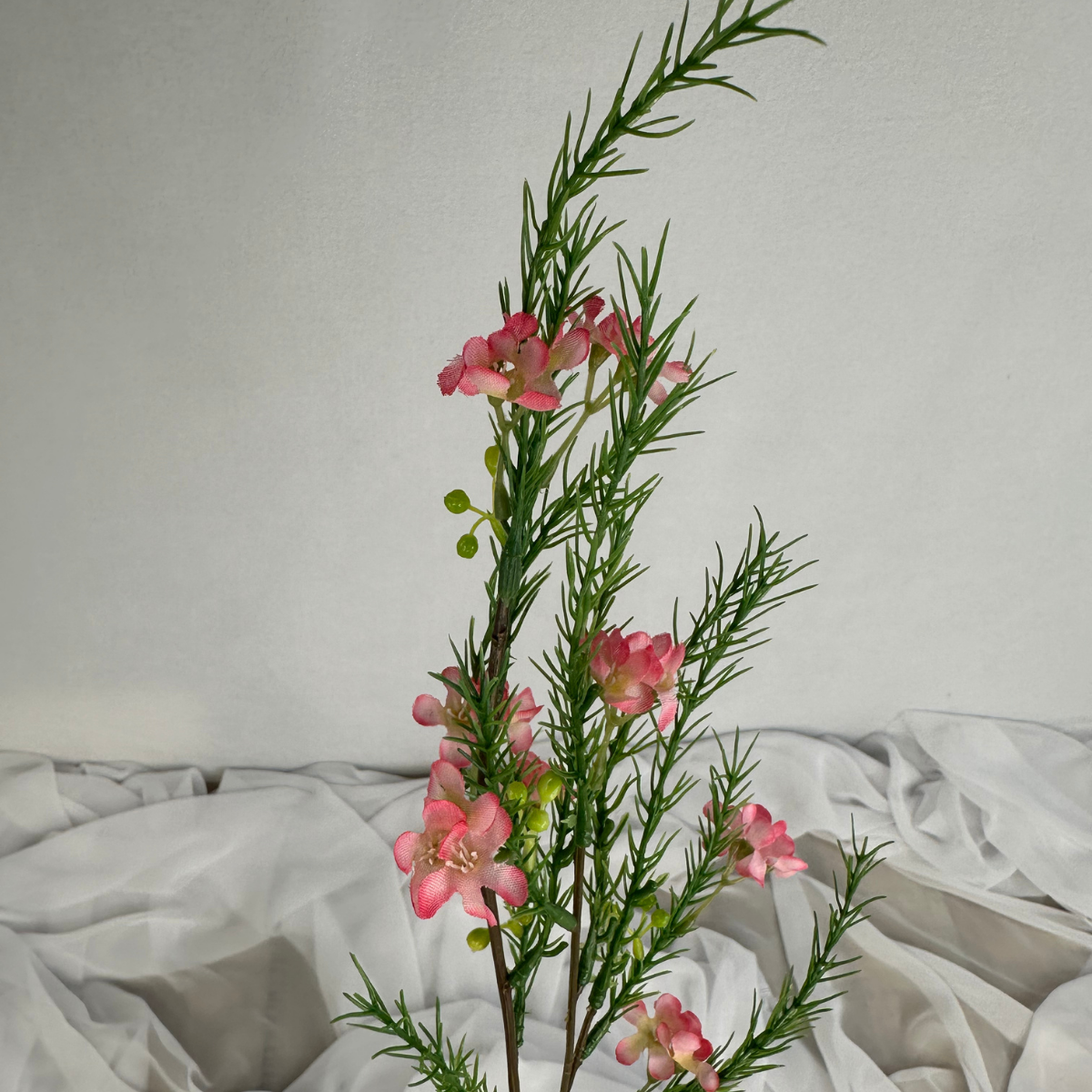 Pink Geraldton Wax Spray Silk – Realistic Artificial Flowers