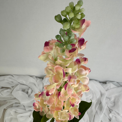 Blush Pink-Tipped Lilac Silk Stem – Realistic Artificial Flowers