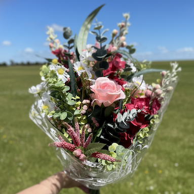 Pink Perfection Bouquet -Real Touch Blooms