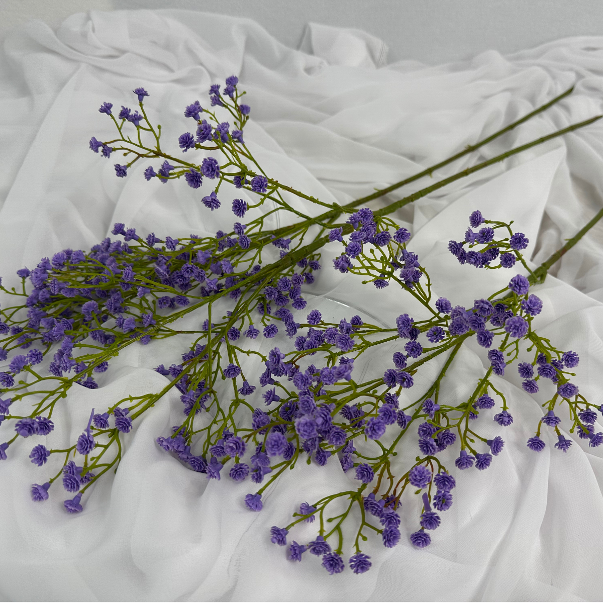 Baby's Breath Lavender (Gypsophila) - Realistic Artificial Flowers