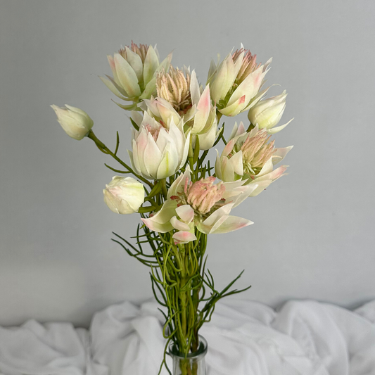 Blushing Bride Spray Real Touch– Realistic Artificial Flowers