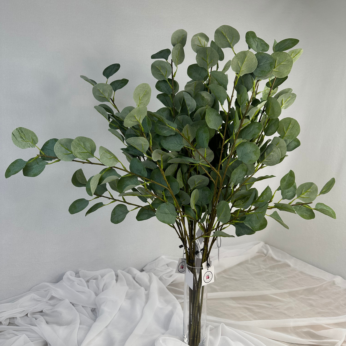 Grey Silver Dollar  - Realistic Artificial Flowers and Greenery