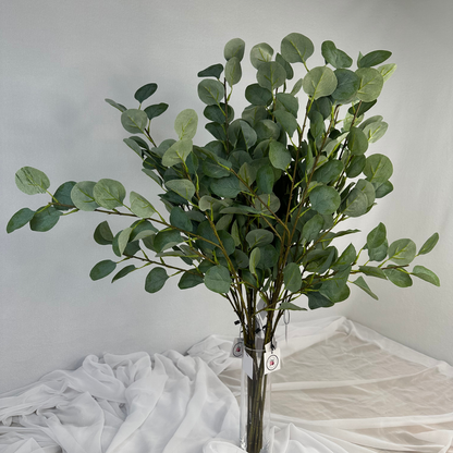 Grey Silver Dollar  - Realistic Artificial Flowers and Greenery