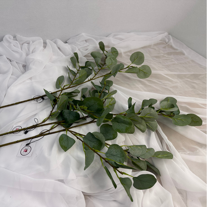 Grey Silver Dollar  - Realistic Artificial Flowers and Greenery