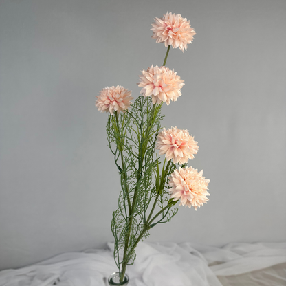 Soft Pink Chrysanthemum Spray – Realistic Artificial Flowers