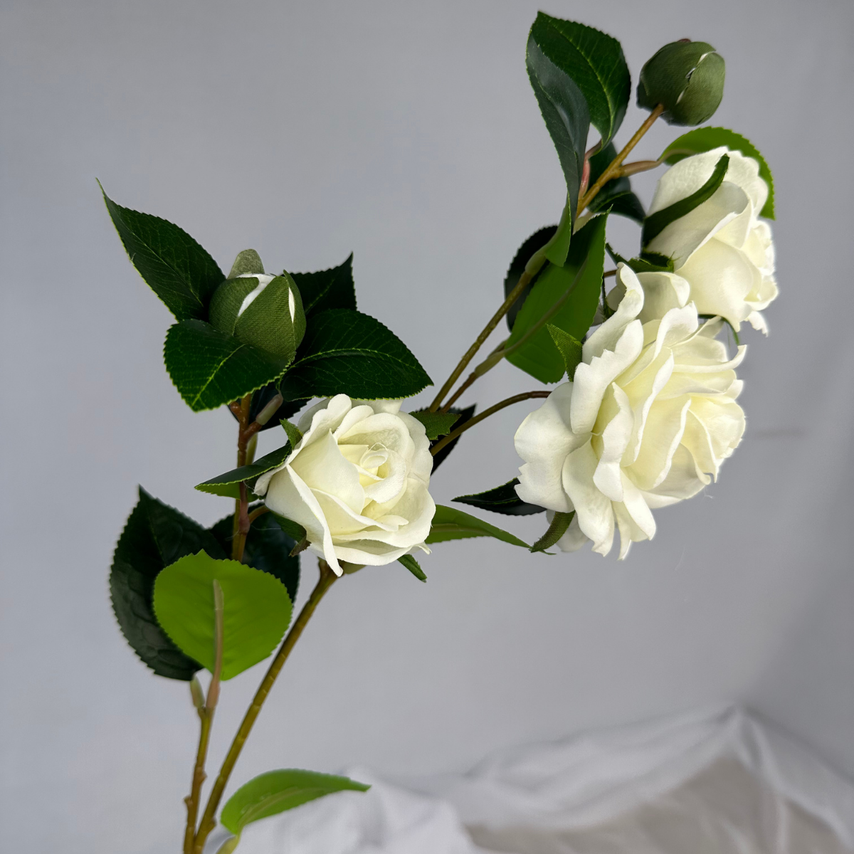 Camelia Spray - Realistic Artificial Flowers