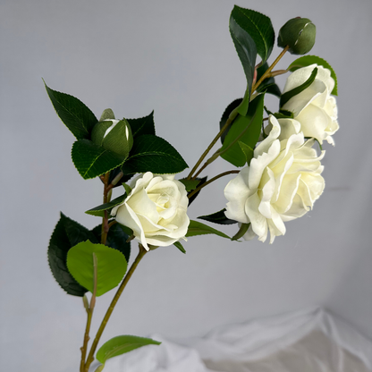 Camelia Spray - Realistic Artificial Flowers