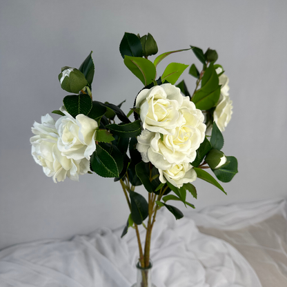 Camelia Spray - Realistic Artificial Flowers