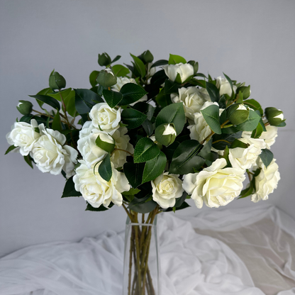 Camelia Spray - Realistic Artificial Flowers