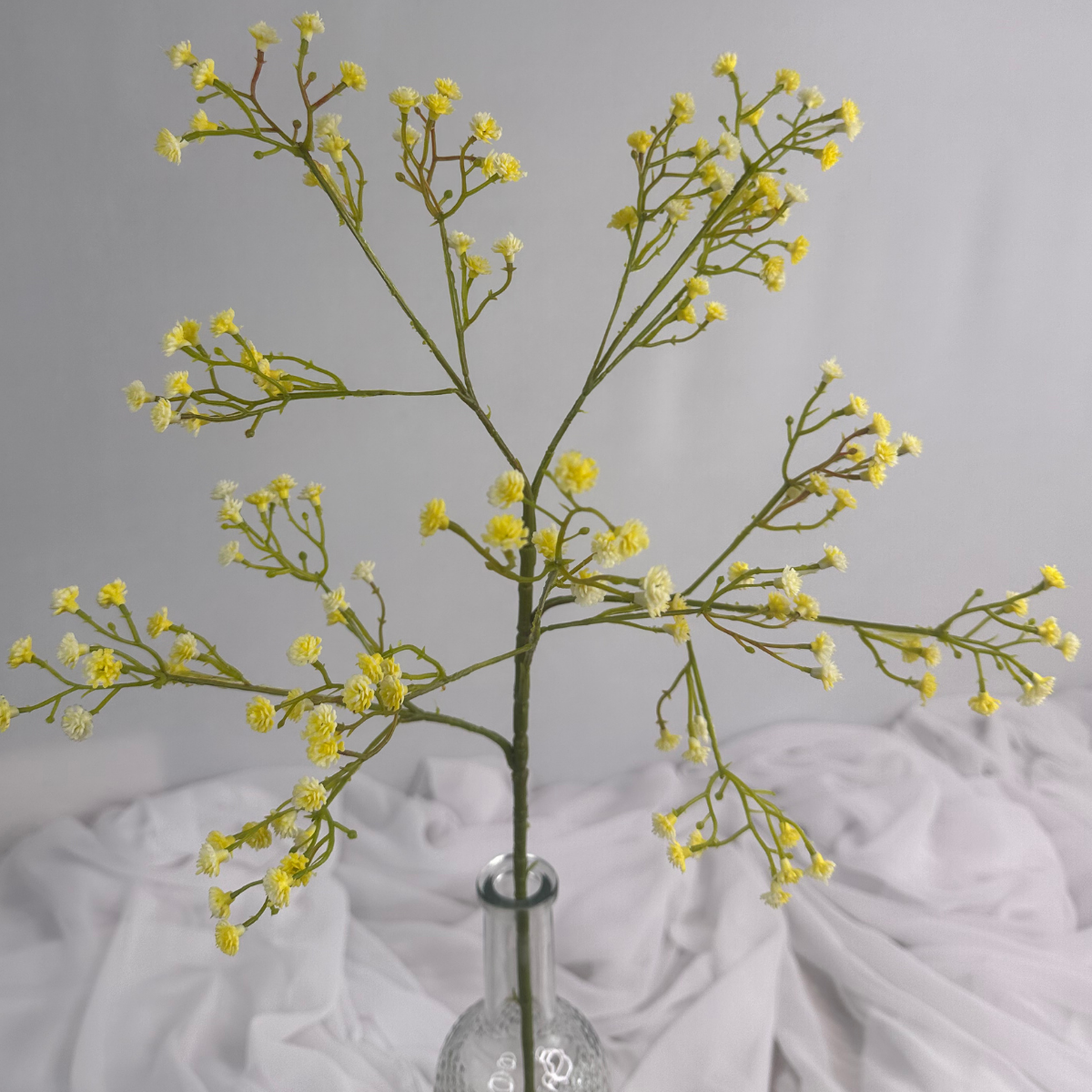 Baby's Breath Yellow (Gypsophila) - Realistic Artificial Flowers