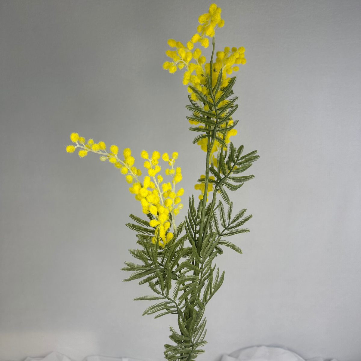 Yellow Mimosa /Wattle Spray - Realistic Artificial Flowers