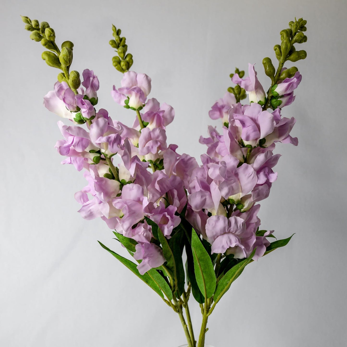 Mauve Snapdragons - Realistic Artificial Flowers