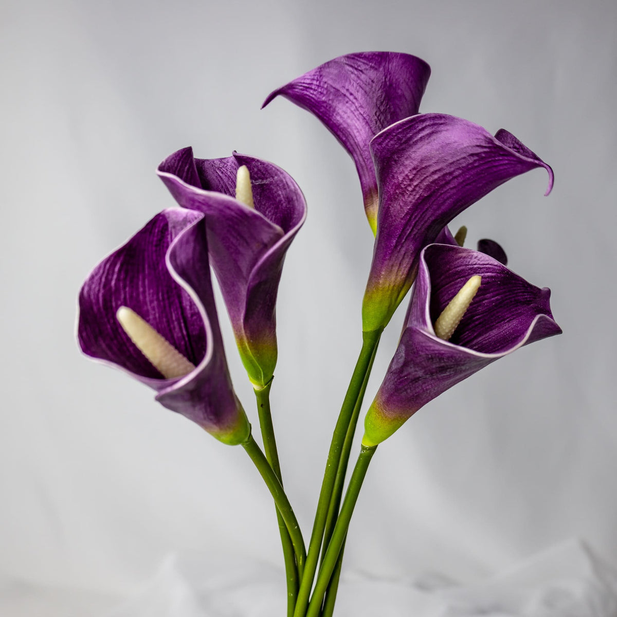 Mini Calla Mauve Mini Calla Lily - Real Touch – Realistic Artificial Flowers