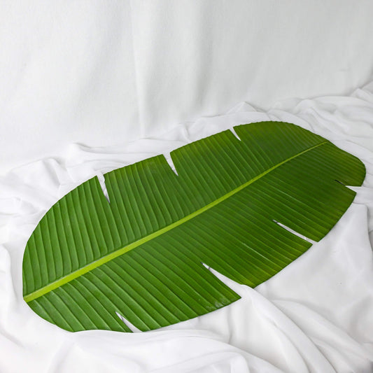 artificial Banana Leaf Table Runner