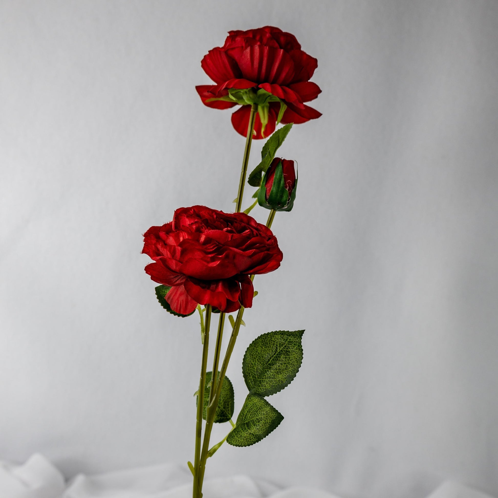 Red Peony Mini Bloom - Realistic Artificial Flowers