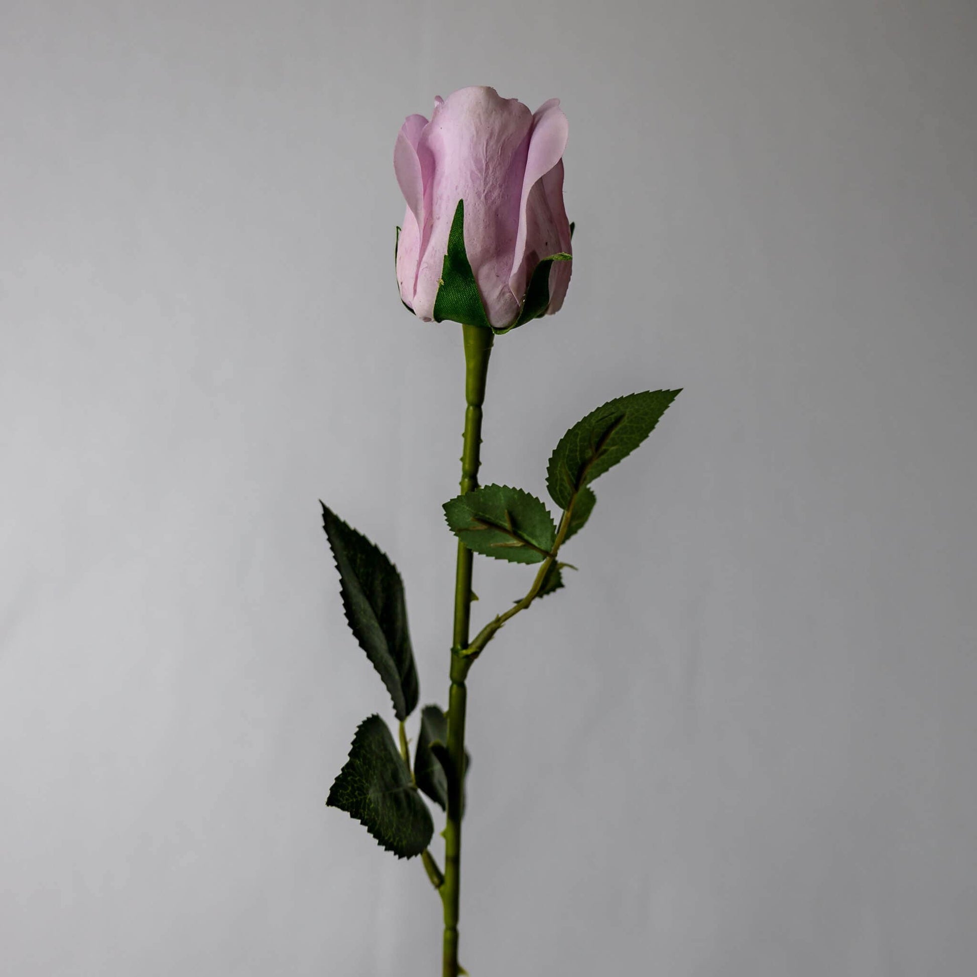 Blue Moon Real Touch Open Bud Rose - Realistic Artificial Flowers