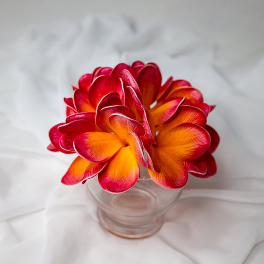 California Frangipani Flowerhead - Realistic Artificial Flowers