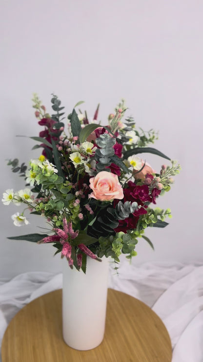 Pink Perfection Bouquet -Real Touch Blooms
