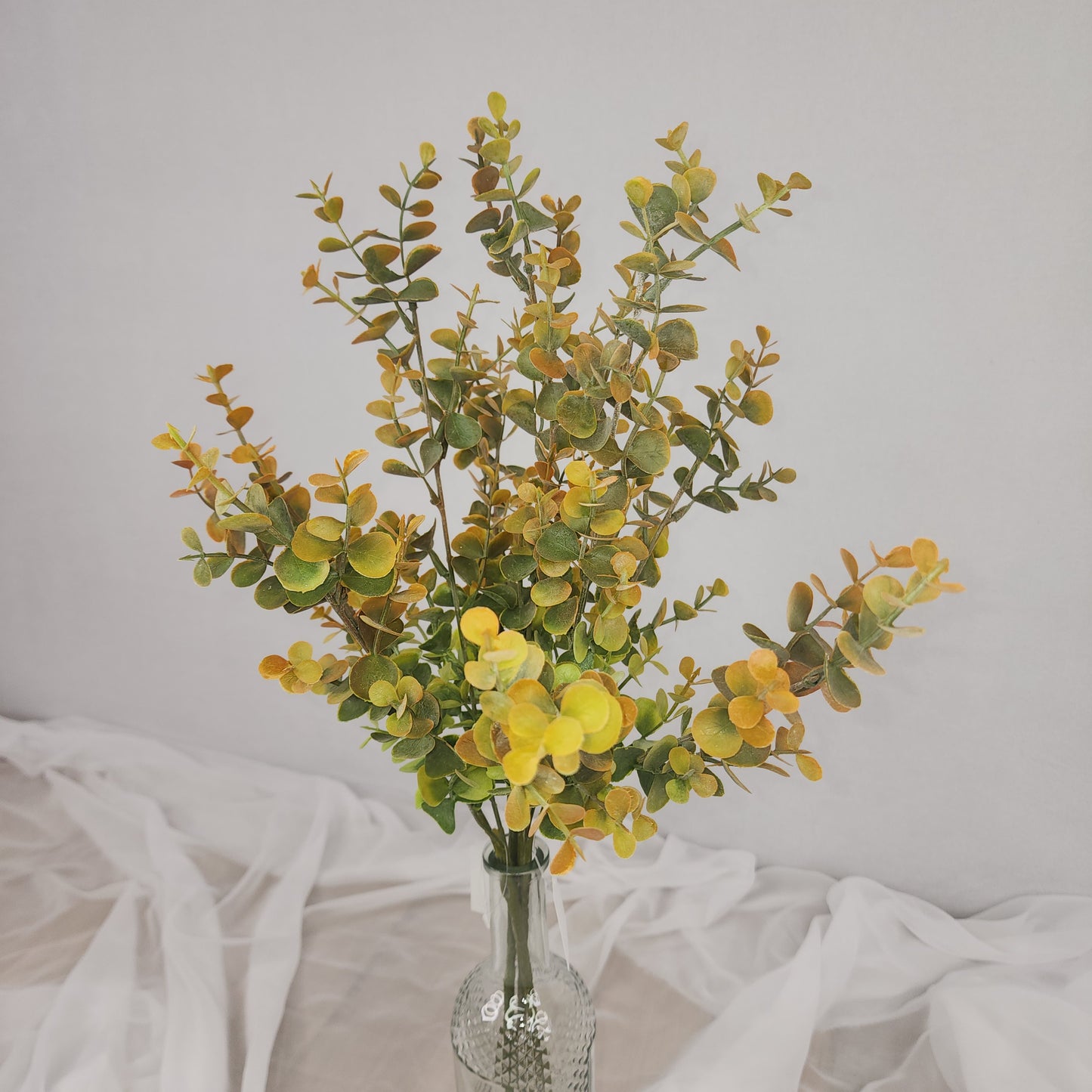 Gold Long Stem Mini Gum - Realistic Artificial Flowers