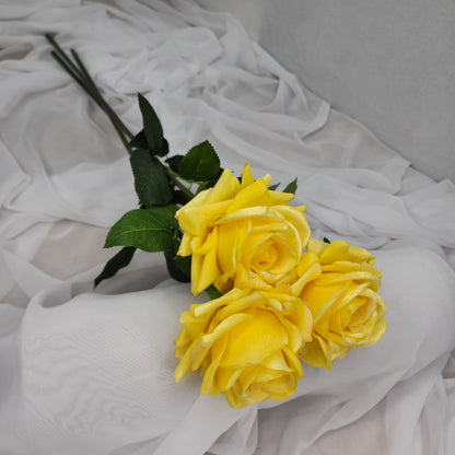 Yellow Royal Real Touch Rose