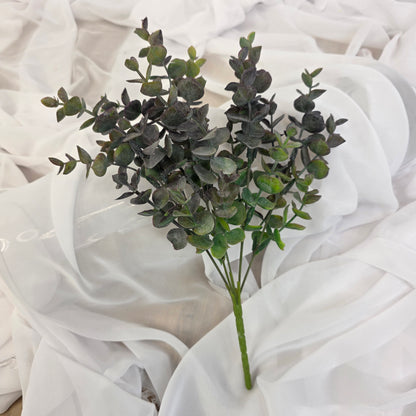 Grey Mini Gum Bunch-Realistic Artificial Flowers